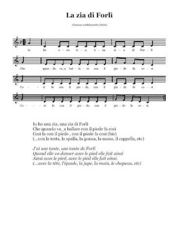 La zia di Forli